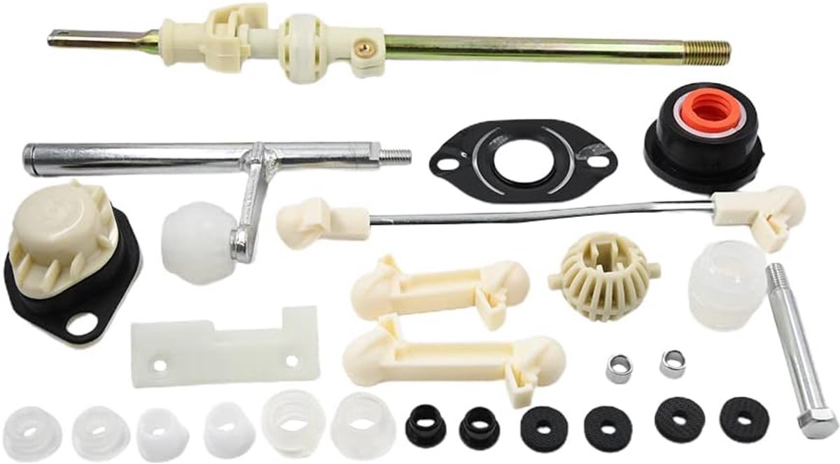 Versnellingsbak versnellingsbak reparatieset auto versnellingsbak schakelstangen reparatieset compatibel met VW Golf MK2 II Jetta II MK2 Toledo MK1 191711574 191798116A