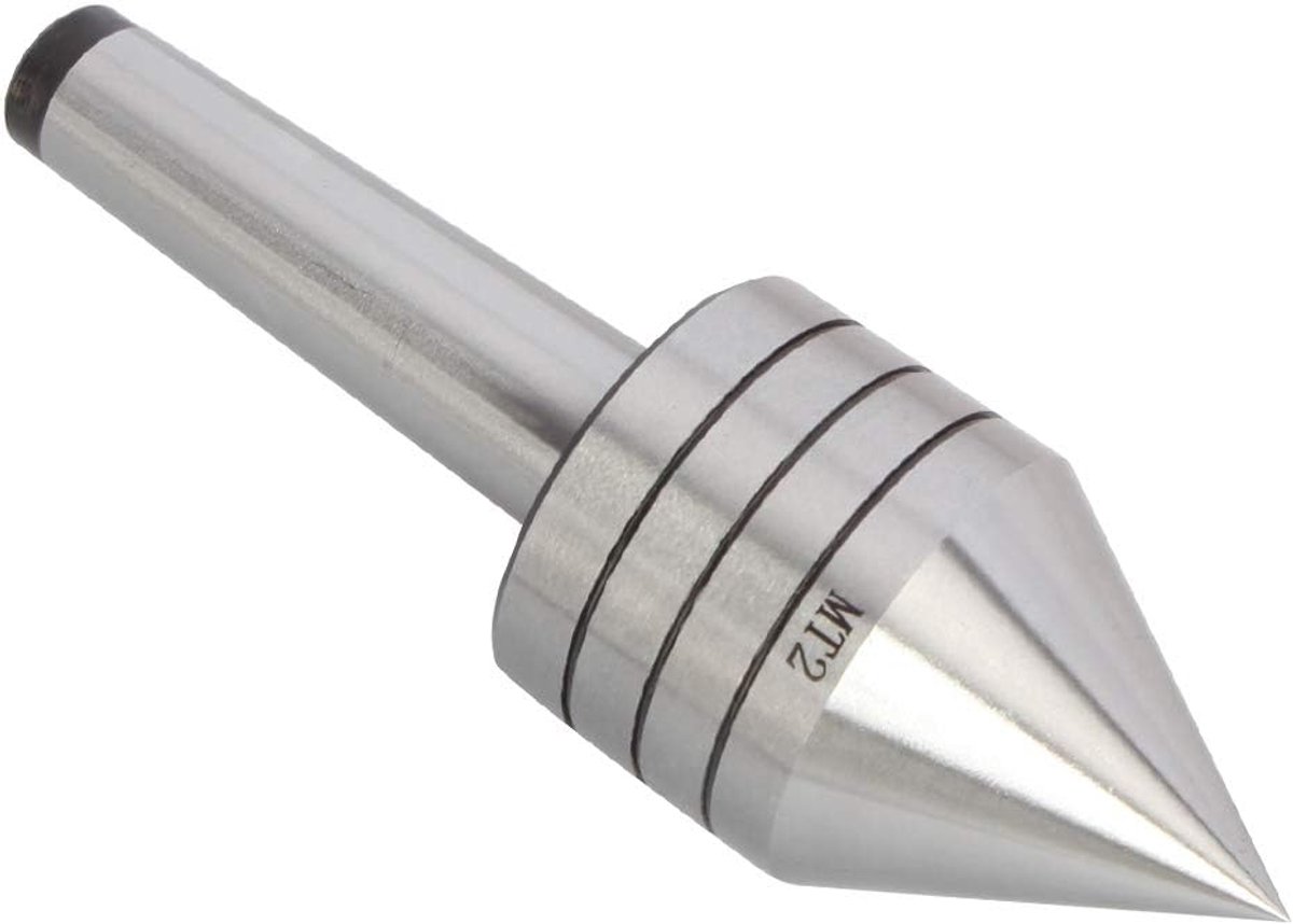 Heavy Duty Live Bearing Tailstock Center 40CR Metalen Houten Draaibank Tool