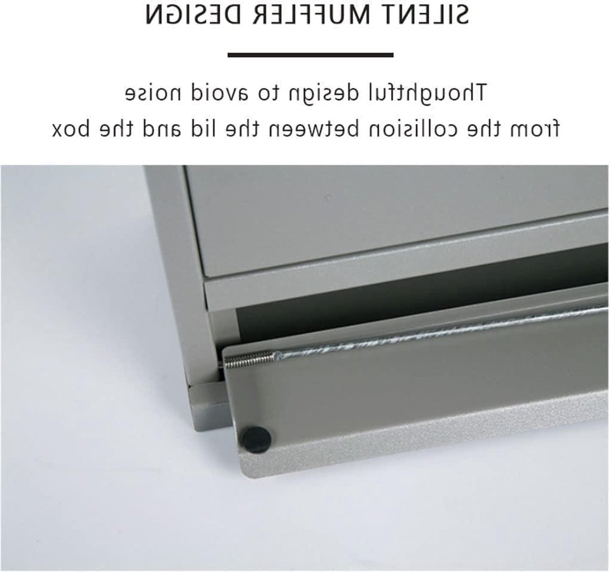 Brievenbus met slot - Buitenbrievenbus brievenpost - Post ontvangen - Waterdicht kroonlijst ontwerp - Niet gespecificeerd - One Color
