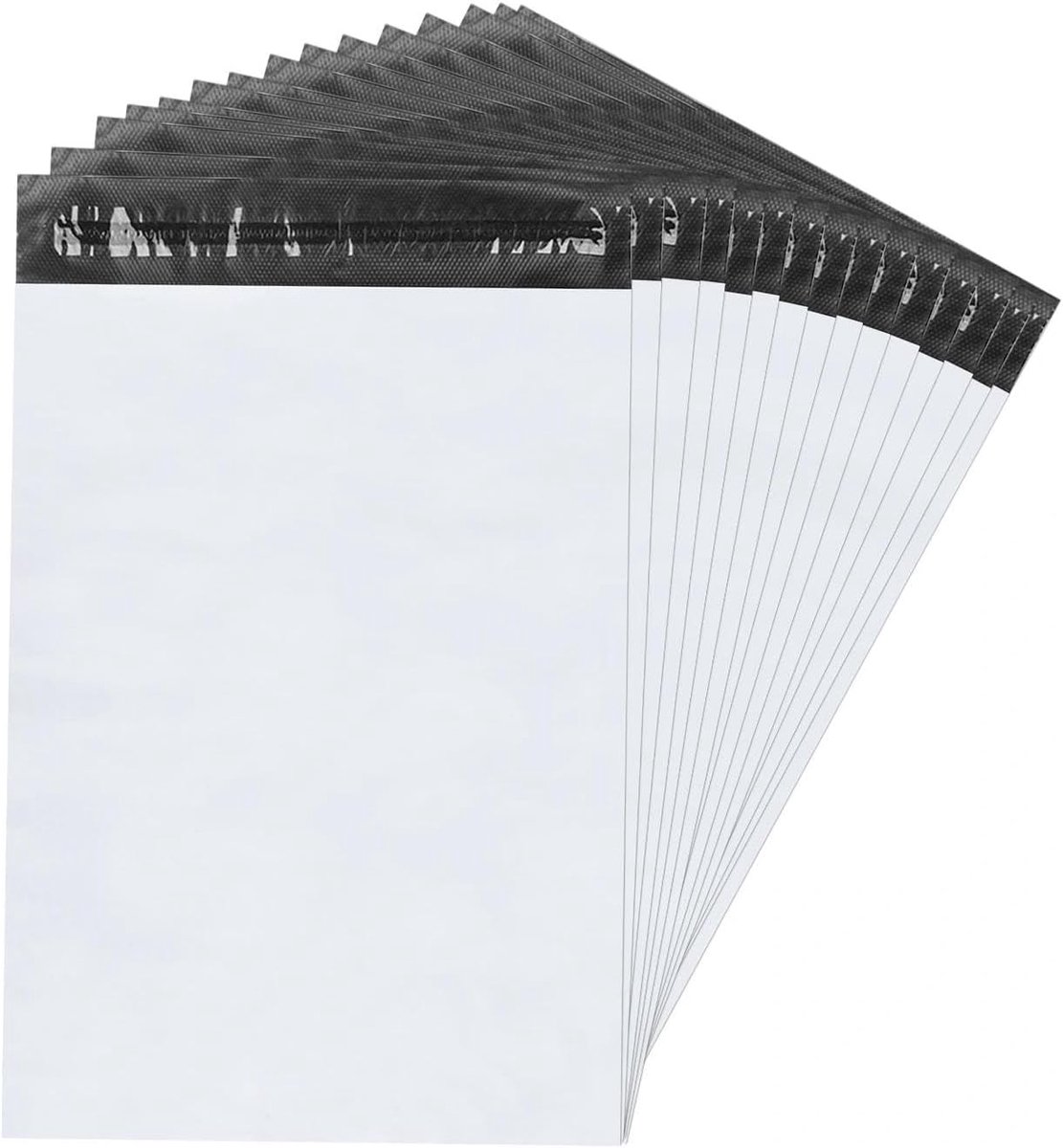 40 stuks verzendtassen, zelfklevende pakketten, kunststof, verzendtassen, niet transparant, voor kleding, boek, schoenen, XXL (40 x 55 cm)