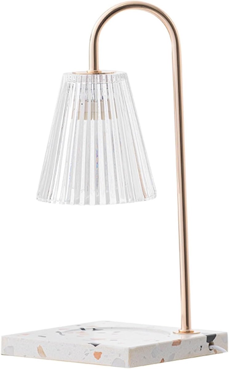 Kaars Warmer Lamp Elektrische Kaarsenwarmer Prachtige kaarslampwarmer met timer - perfect voor woondecoratie en aromatherapie | In hoogte verstelbare waxmeltverwarmer met traploos dimmen | Cadeaus voo
