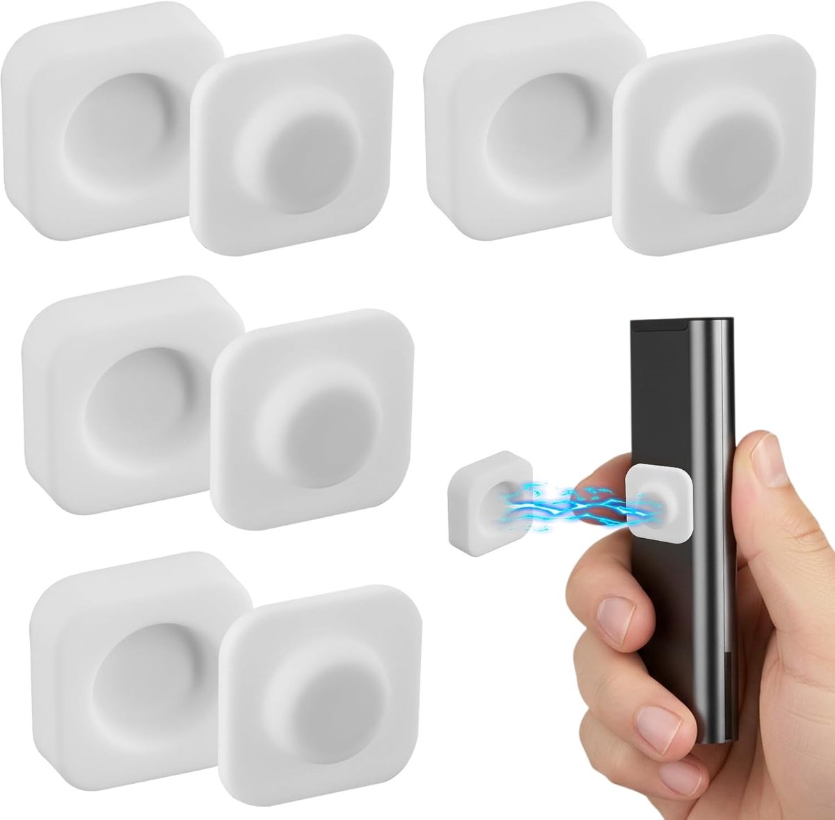 Afstandsbediening Houder - Magnetisch - Sterke Muurbevestiging - Altijd binnen handbereik - SnelShoppen