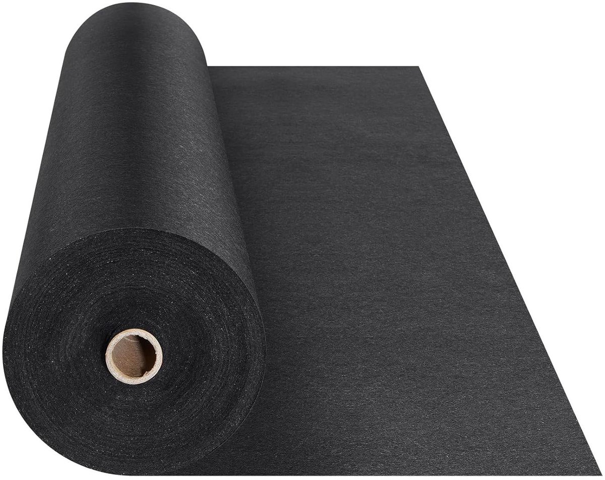 Wegedoek - Gronddoek Bodembedekking - Onkruid Vrij Houden - Hoge Sterkte Corrosiebestendig - 100 x 5000 cm - Zwart