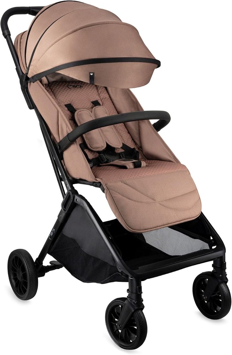 Kinderwagen met zelfsluitsysteem - 5-punts veiligheidsgordel - cuphouder - eenvoudig opvouwbaar - ShopVlot
