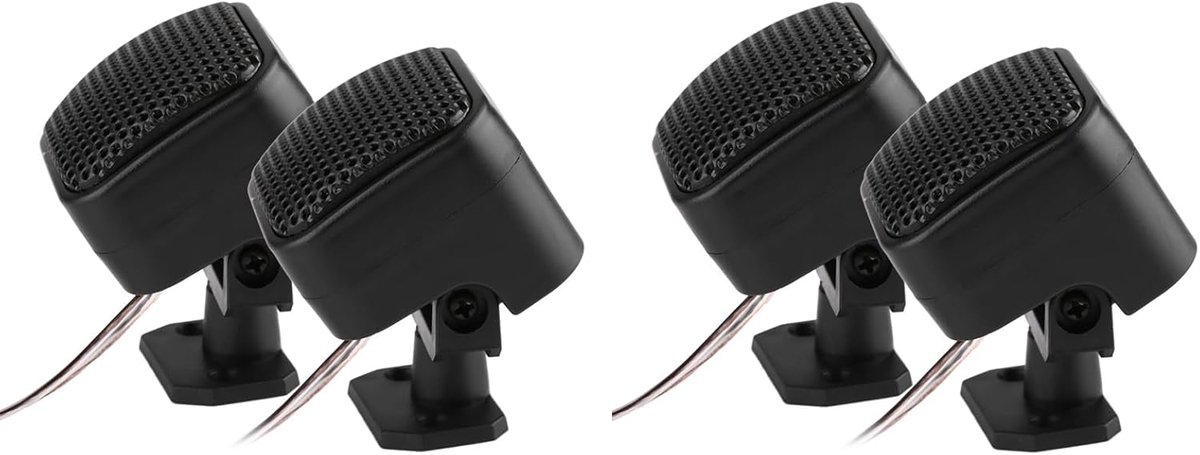 Auto luidsprekers 4pcs - 500W audio tweeter speakers - modern design - verbeterde geluidservaring - ShopVlot