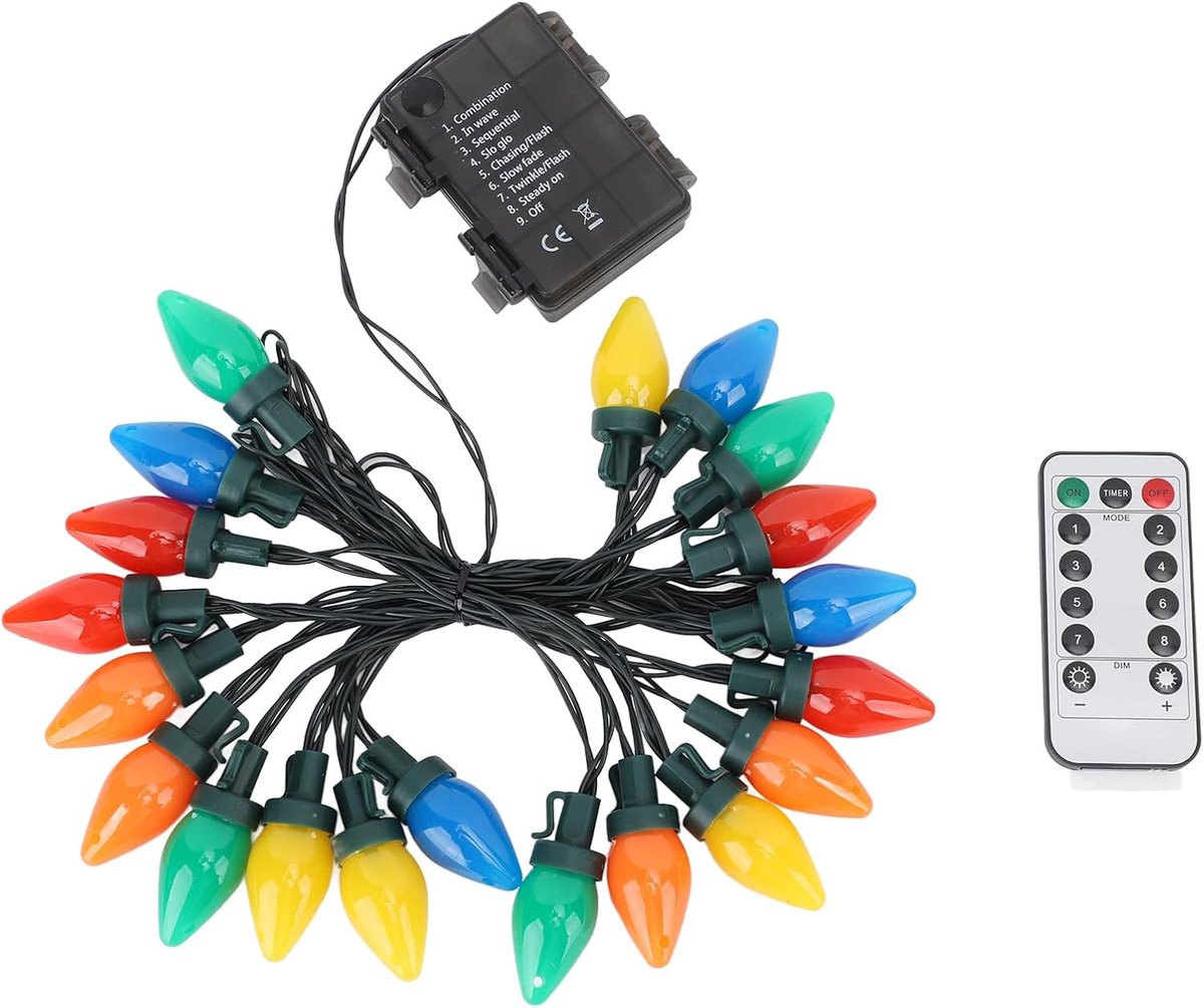 Kerstverlichting LED - C9 lichtsnoer - Binnen en buiten - Creëer een feestelijke sfeer - ShopVlot