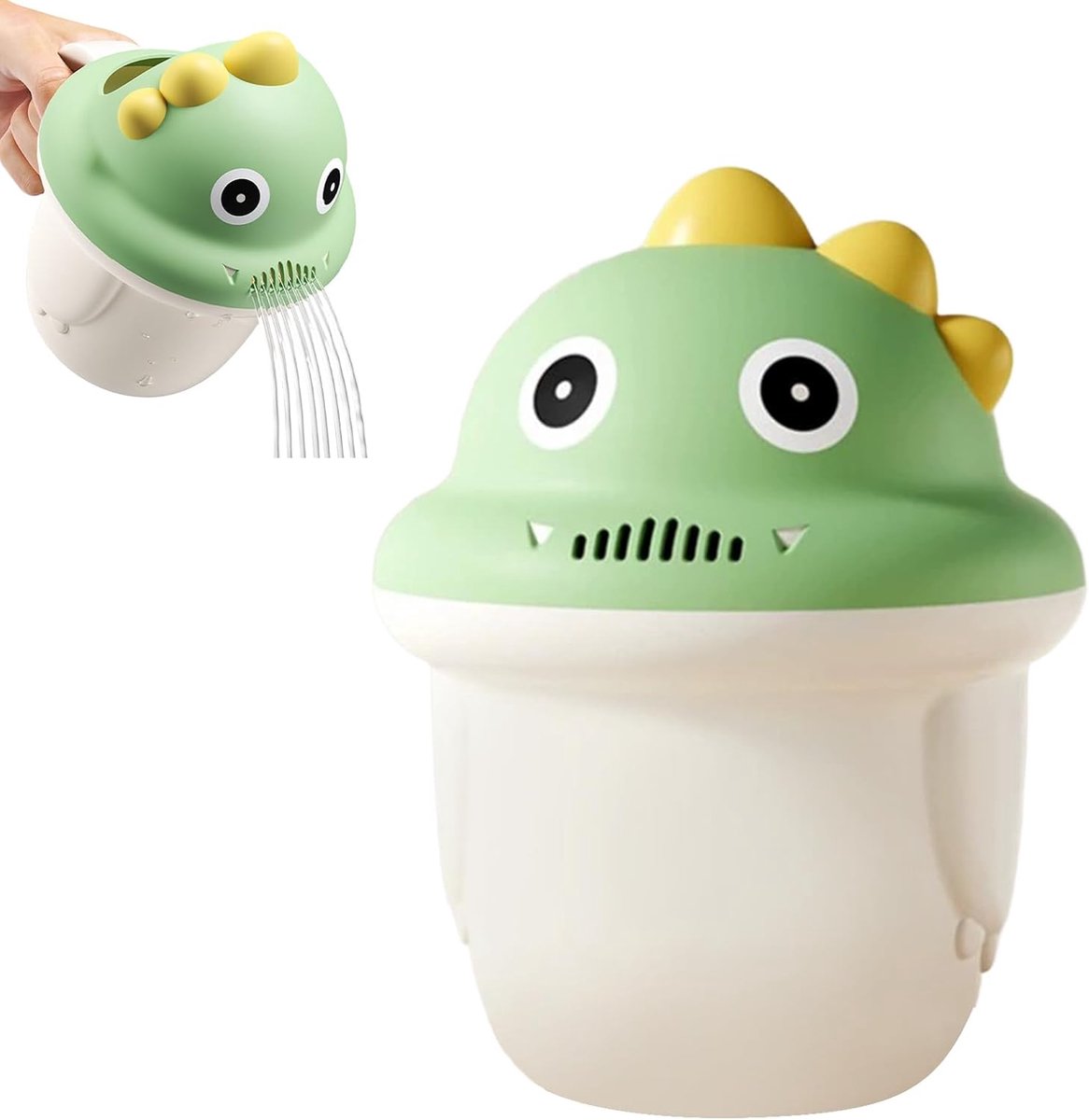 Baby douchekop - dinosauruss ontwerp - groen - leuk voor kinderen - ShopVlot