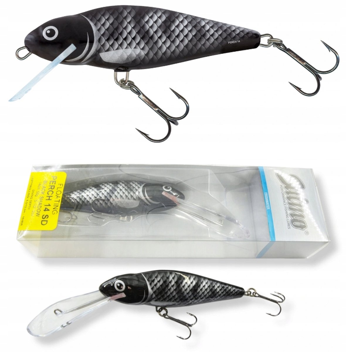 Salmo Perch SD 14cm Wobbler - Drijvend, 58g - Beperkte editie!
