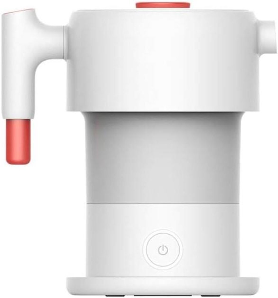 Draagbare Elektrische Waterkoker - Opvouwbare Waterfles - Reizen en Kamperen - Opvouwbaar Ontwerp - 06L - Wit