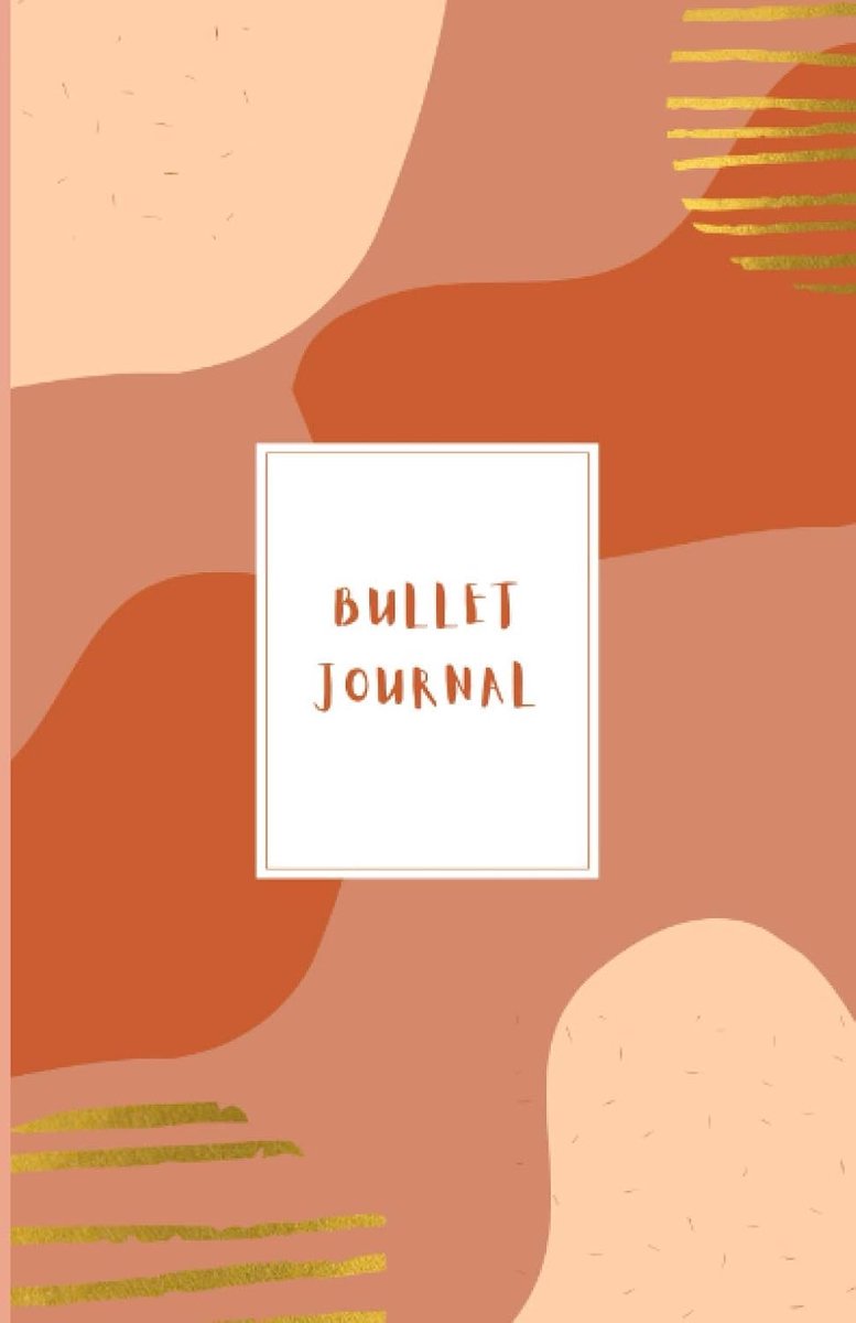 SnelShoppen - Bullet Journal Bujo | 100 Bladzijdes Witte Pagina's | Agenda, Planificateur, Organisator voor 2021, Creatief Schrijven en Plannen