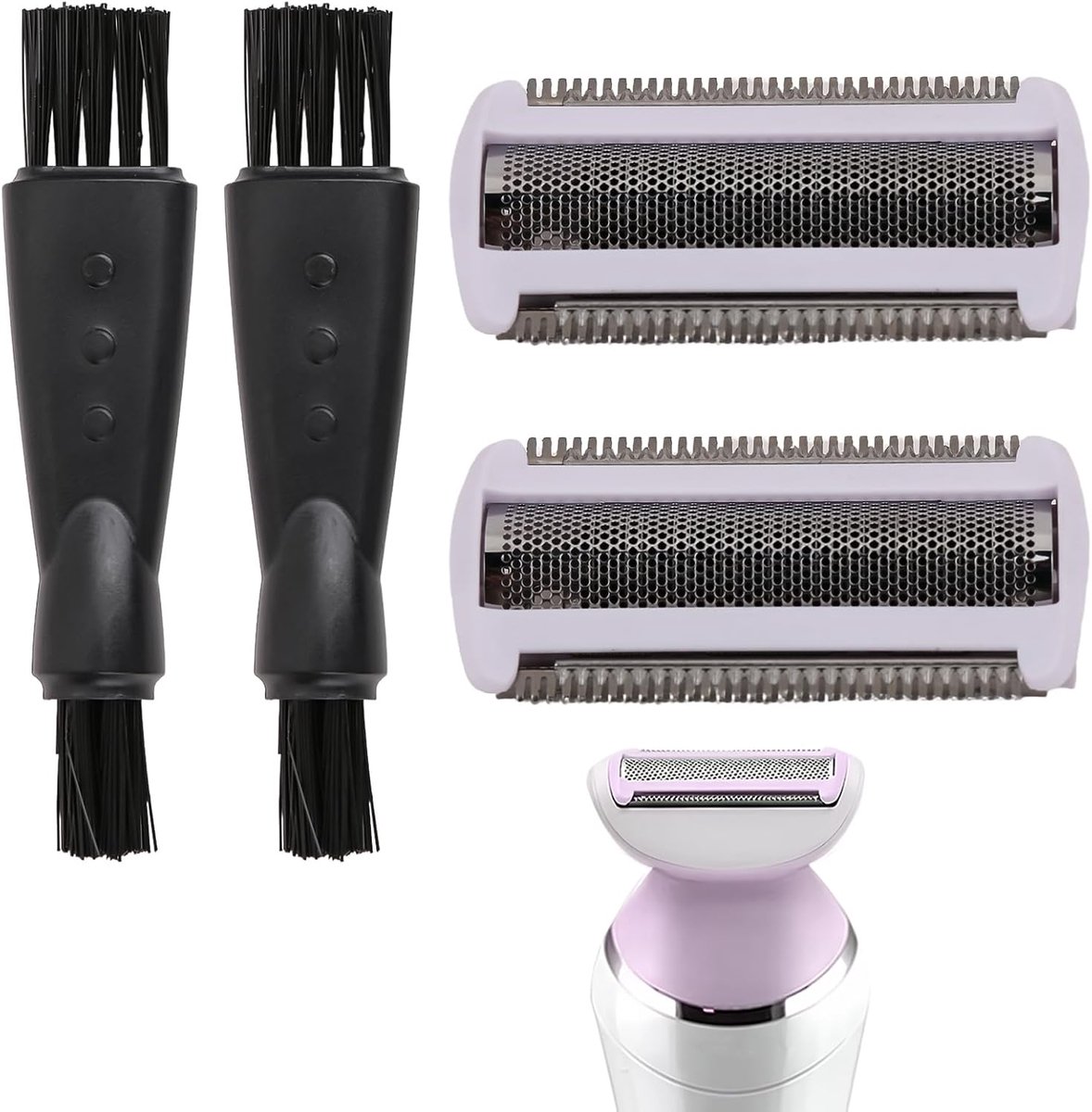 Vervangende scheermesjes voor BRL130 BRL140 BRL175 BRL146 - 2-pack - nat en droog scheren - voor een zachte huid - ShopVlot