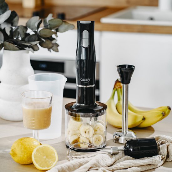 Staafmixer - Handmixer Blender - Keukenbereidingen Maken - Krachtige Motor - 800 Watt - Zwart — afbeelding 2
