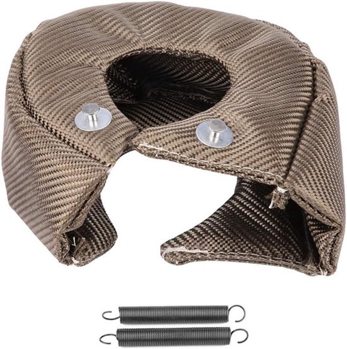 Turbo Warmte Cover Hitteschild Deken - Auto Voertuig Turbo Oplader Wrap voor Turbochargers (T3)