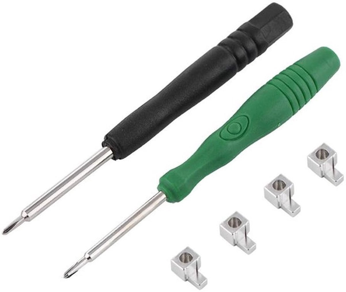 Schakelaar Gereedschap voor Schakelaar, Schroevendraaier-Reparatiegereedschapsset, metalen gespslot voor Switch NS Controller Pro Gamepad Schroevendraaier voor