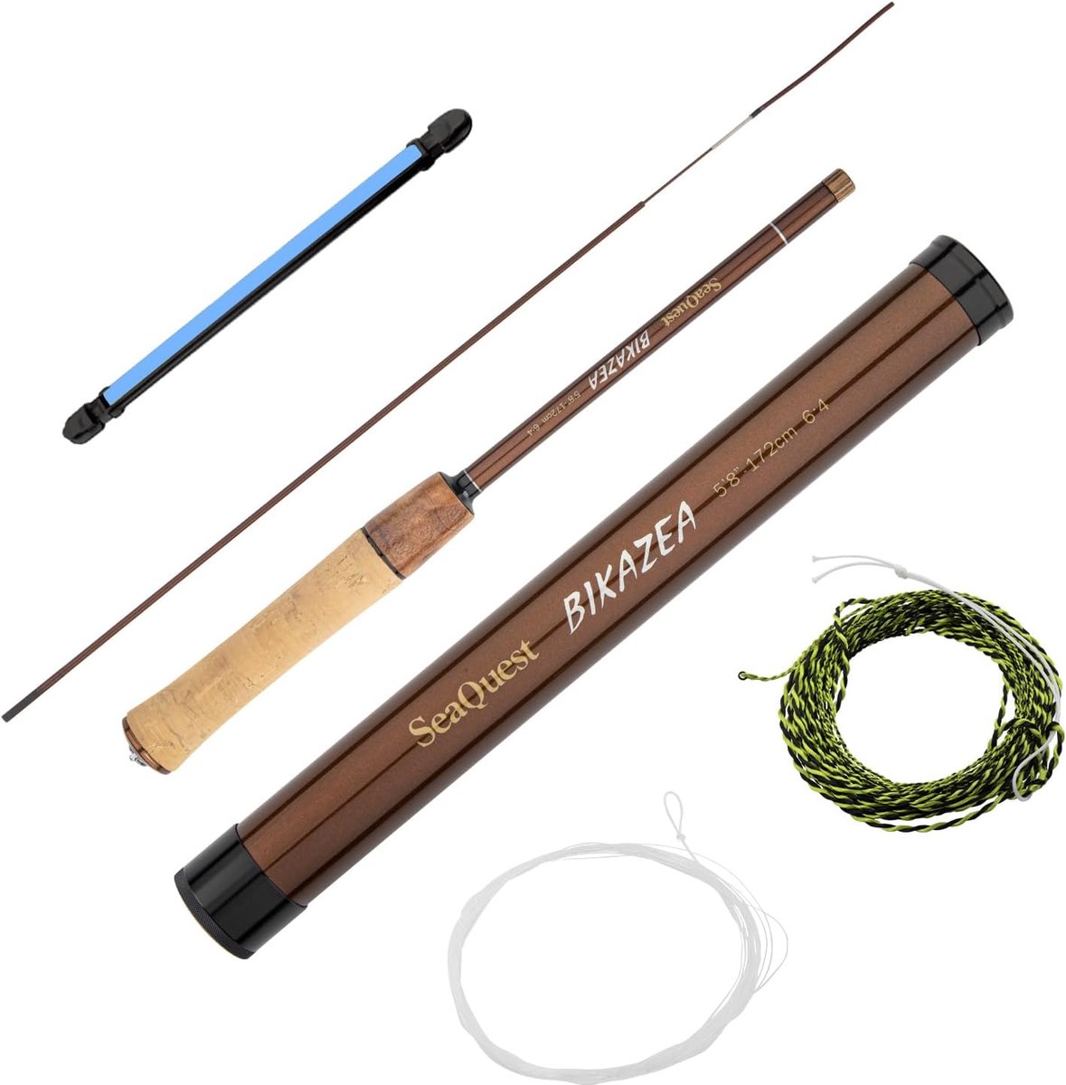 Tenkara Visspullen 172cm - Compact en draagbaar - Inclusief visspullen - Ideaal voor onderweg - ShopVlot
