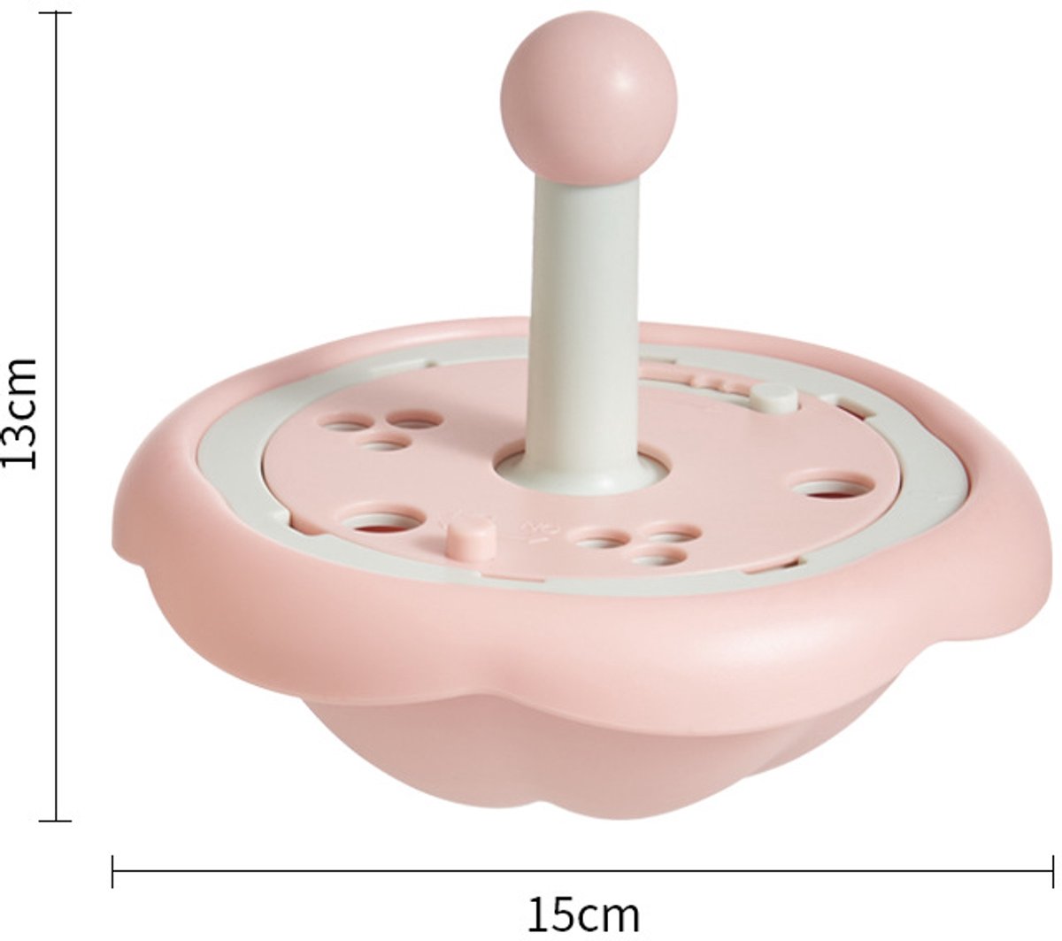 Claoner Puzzel voerbak voor katten honden - Slow feeder treat dispenser - Verstelbare moeilijkheidsgraad - Vermindert stress - Zelfvermaken - Roze