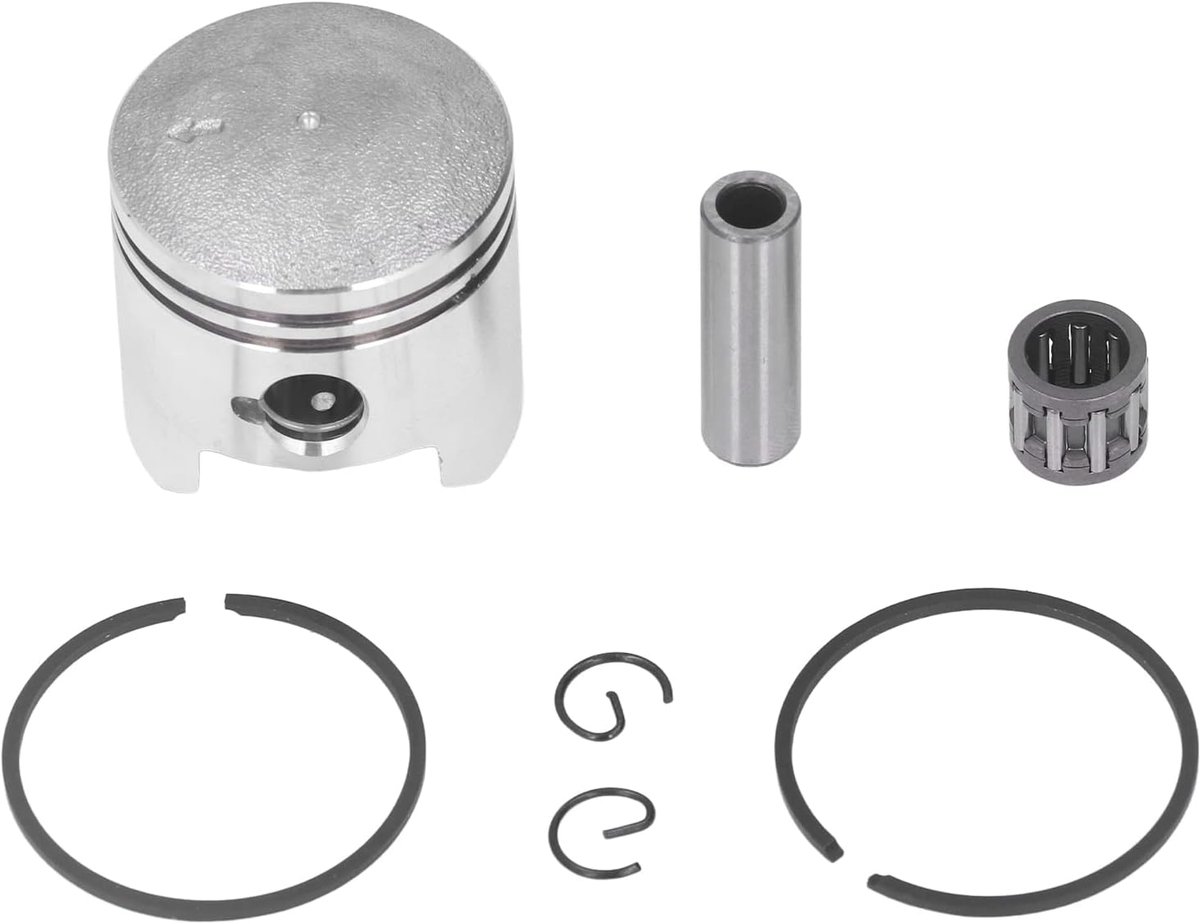 Zuigerpenringset 40 mm - Staallegering - Hoge prestaties - Ideaal voor 2-takt bromfiets en scooter - ShopVlot