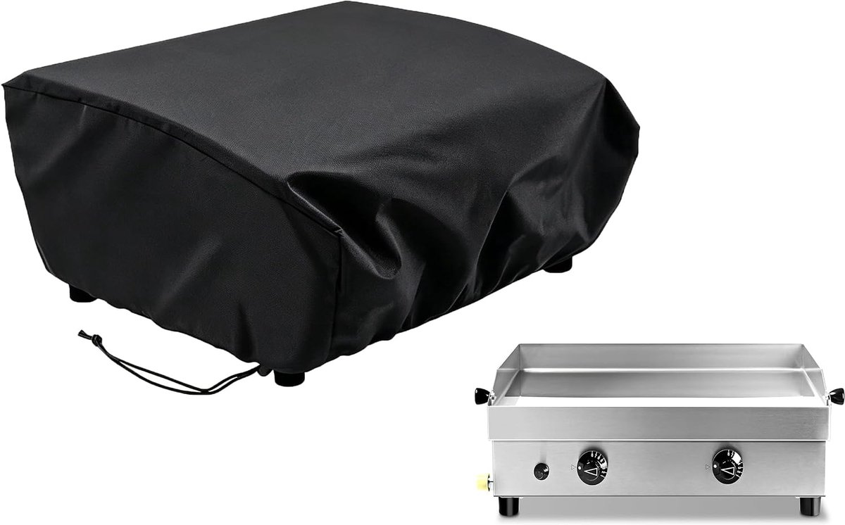 Plancha Grill Beschermhoes 70 x 40 x 37 cm - 420D Oxford Stof - Waterdicht en UV-bestendig - ShopVlot
