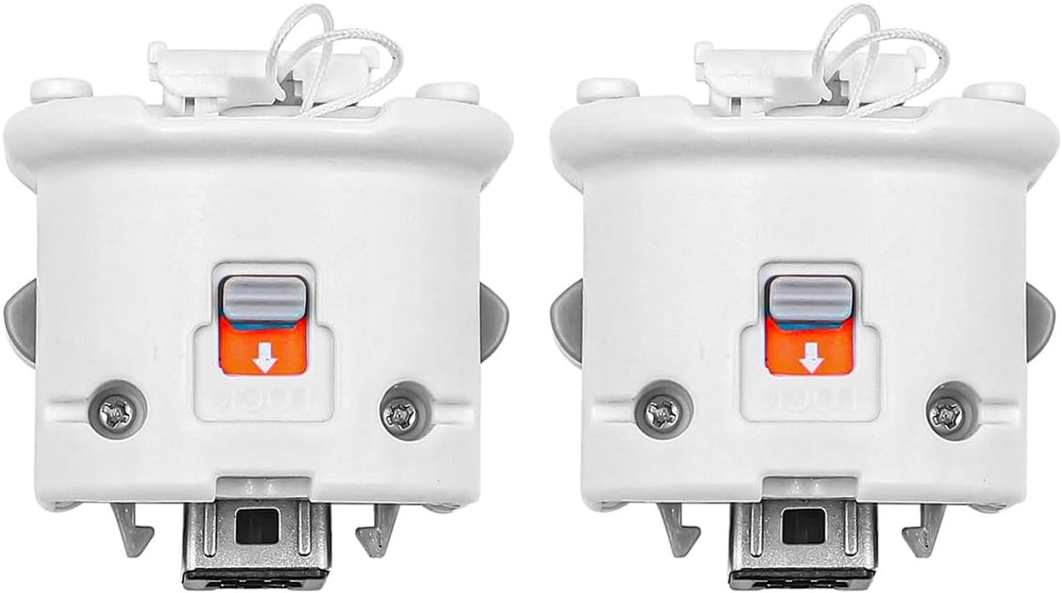 Motion Plus Adapter - 2PCS - Externe versneller - Perfecte compatibiliteit met Wii afstandsbediening - ShopVlot