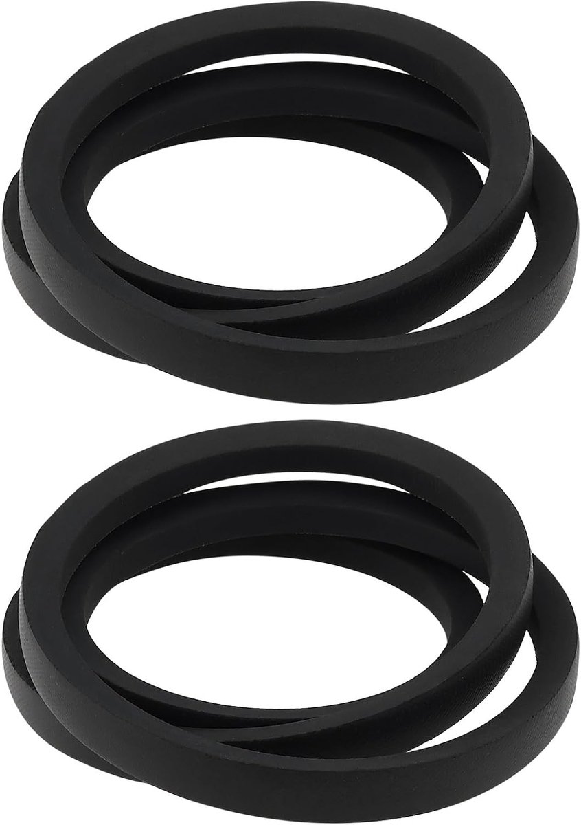 Grasmaaier Aandrijf V-snaar 9.5x813mm - 2 Pack - Vervangingsonderdelen - Geschikt voor Toro en Lawn-Boy - ShopVlot