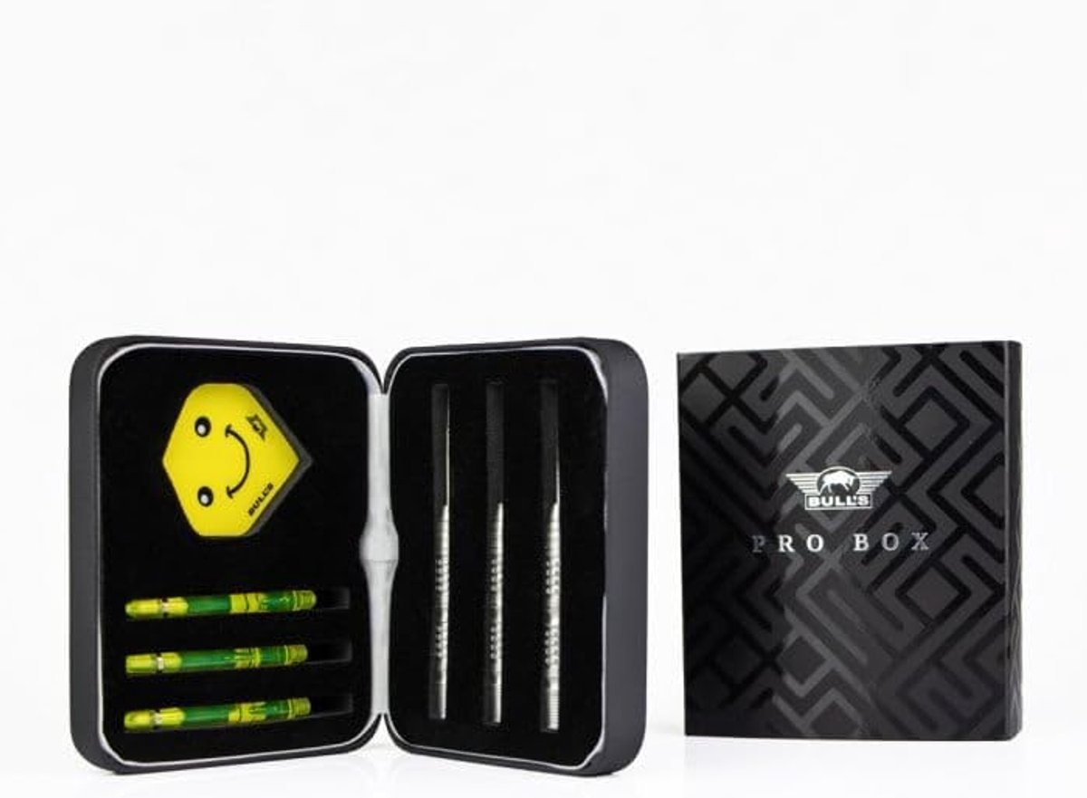 Bull's Pro Box - dartboard set - inclusief accessoires - perfect voor thuis of competitie - ShopVlot