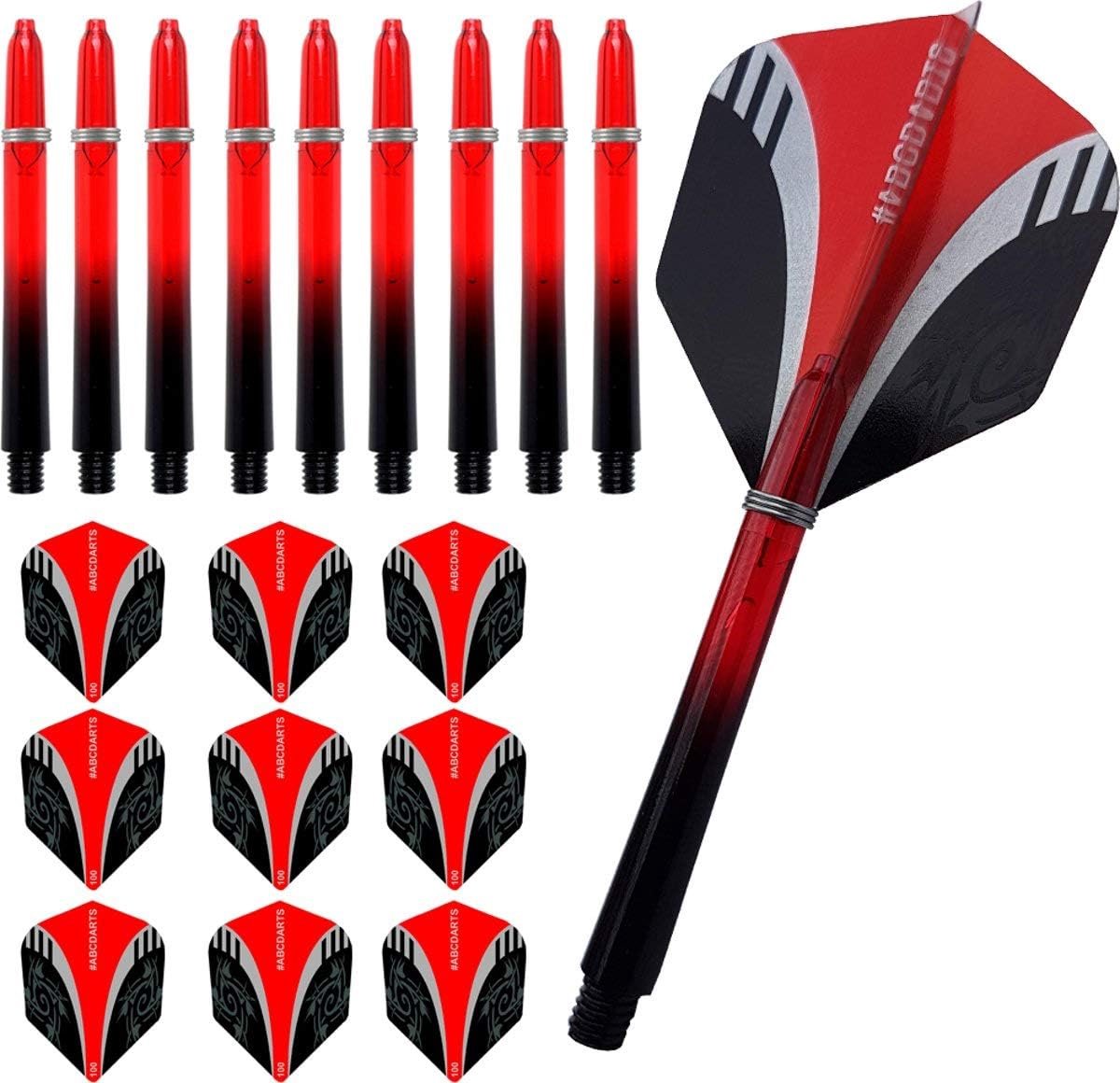 Darts medium - extra sterk 100 microns - klassieke vorm - maximum controle - ShopVlot