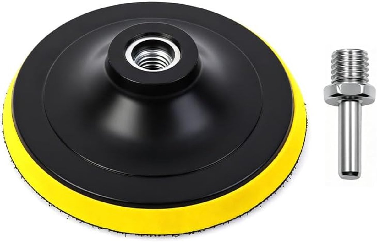 Achterkant met haak en lus M14 x 180 mm - Nauwkeurig uitgebalanceerde schroefdraad - Veilig en snel wisselen - ShopVlot