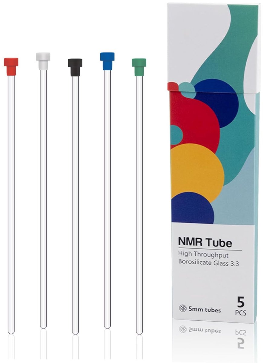 NMR buis 5x178mm - Borosilicaat 3.3 - Concentriciteit 0.01mm - Voor hoge-resolutie NMR - ShopVlot