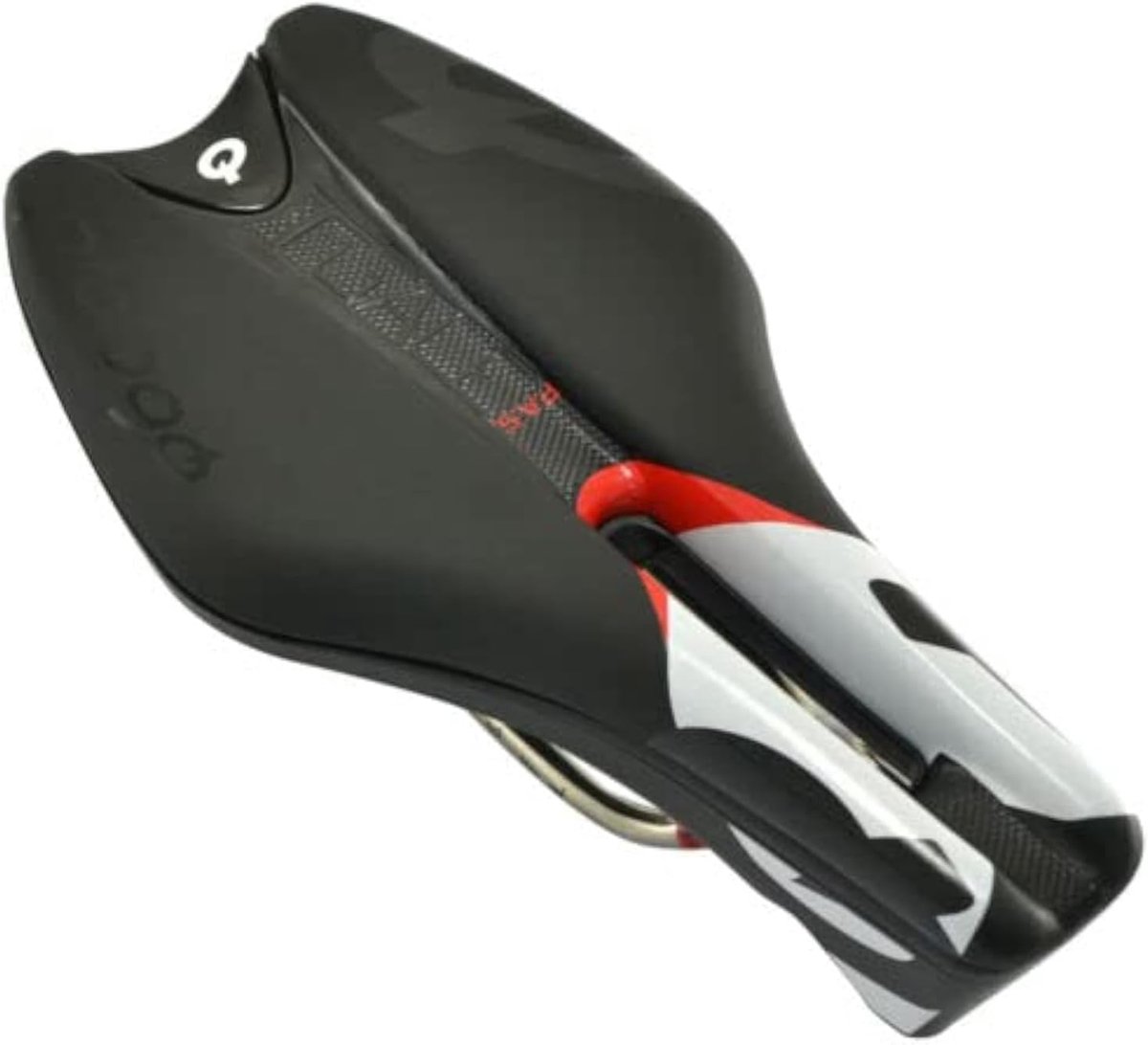 Fietszadel T-Gale Pass 240 x 128 mm - Tirox Rail - Zwart - Ideaal voor racefietsen - ShopVlot