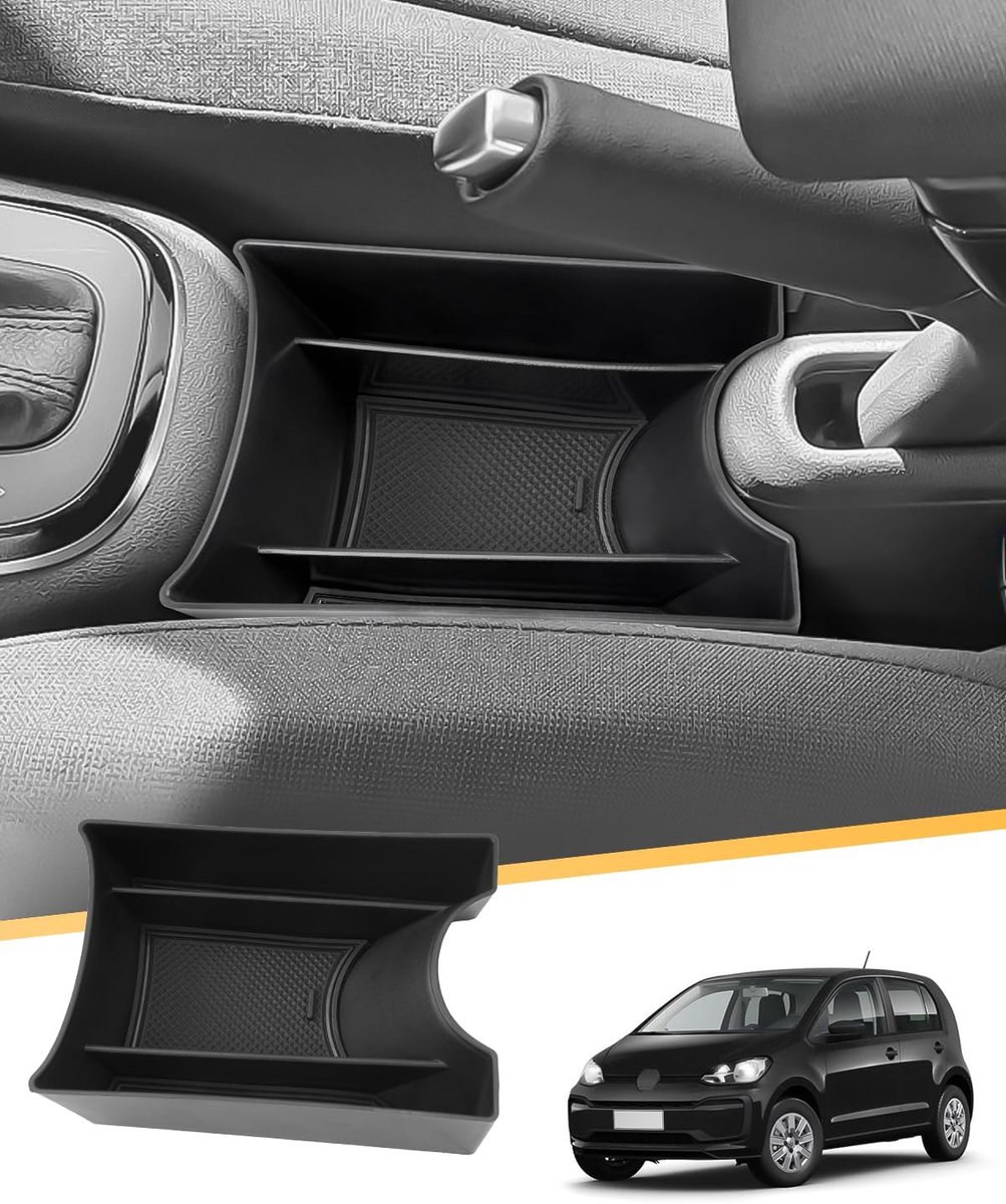 Opbergdoos middenconsole VW UP GTI - Organizer voor armsteun - Ruimtebesparend - Handig voor accessoires - ShopVlot