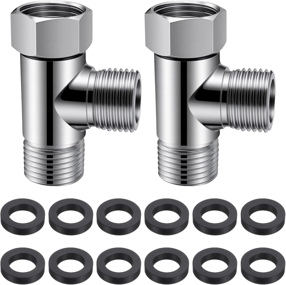 3-wegklep 2 stuks - messing - voor optimale vloeistofregeling - ShopVlot