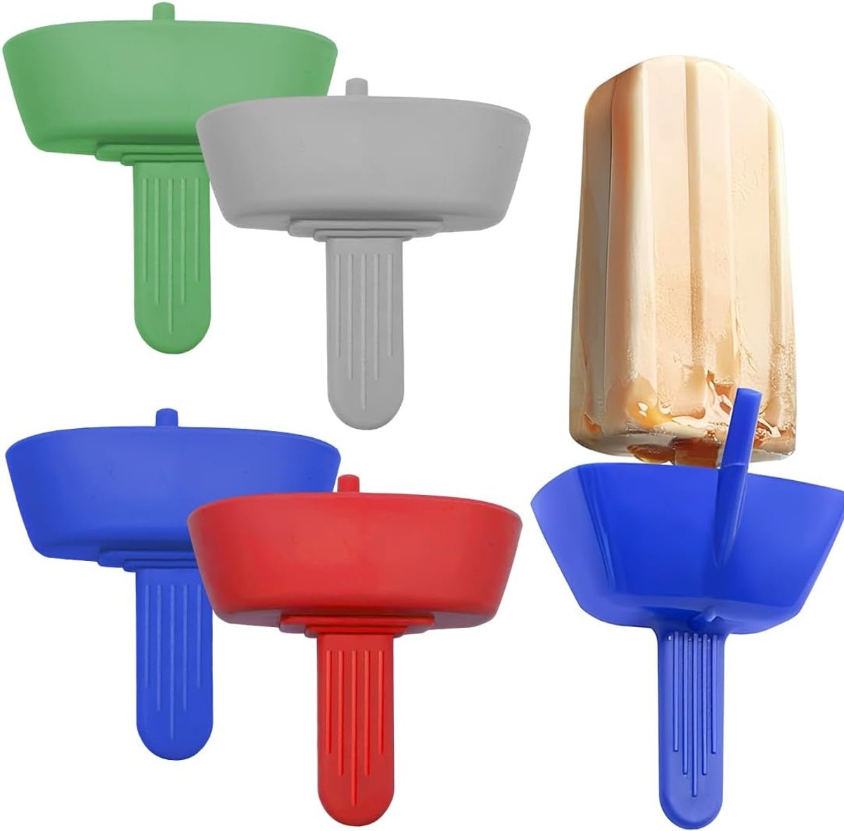 Eis am Stiel Halter 4 Stuks - Met Tropfschutz - Ideaal voor Kinderen - Perfect voor Zomerpret - ShopVlot
