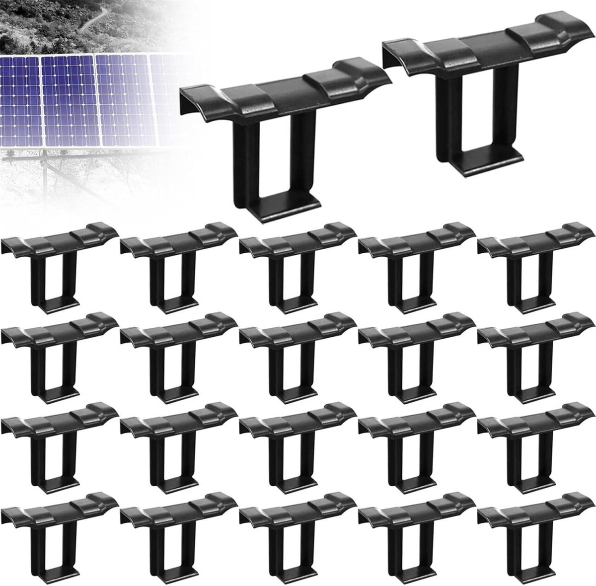 Waterafvoerclips voor zonnepanelen 30mm - kunststof - weerbestendig - verlengt levensduur zonnepanelen - ShopVlot