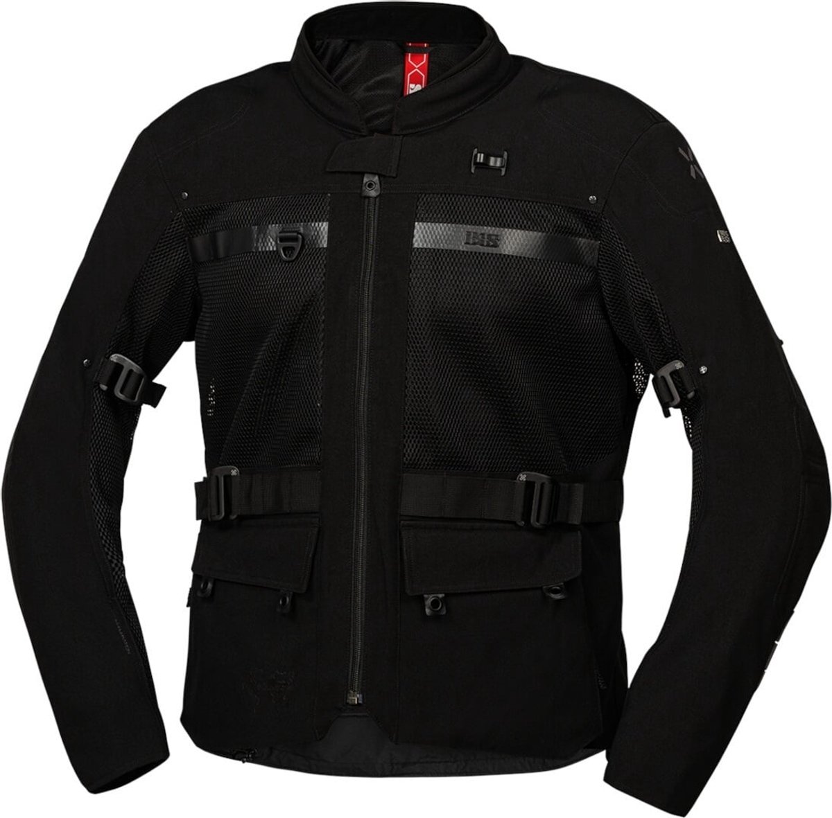 IXS Venture-BigAir 1.0 Zwart Textiele Motorjas - Jas