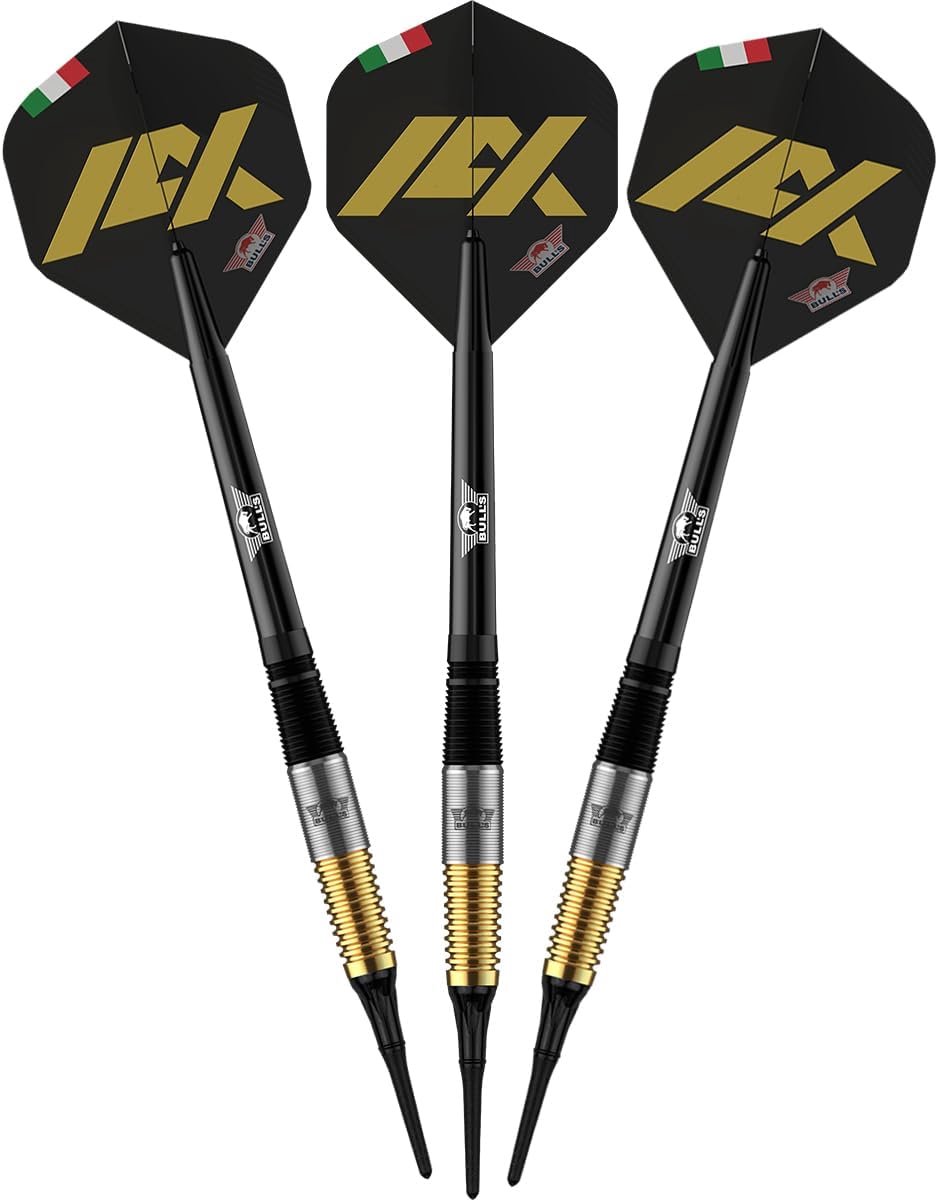 Softtip darts 20 gram - 90% wolfraam - torpedo-barreldesign - perfecte controle - ShopVlot