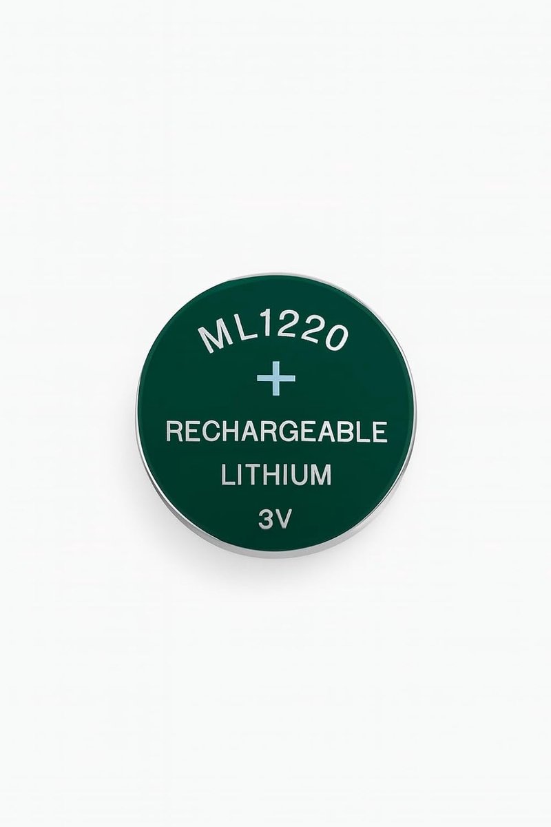 Buttoncel 18mAh ML1220 3V - oplaadbare lithium batterij - geschikt voor moederbord - bespaar geld en afval - ShopVlot