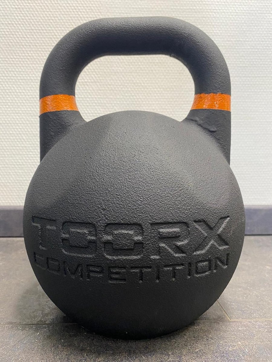 Kettlebell 20kg - staal - competitief ontwerp - perfect voor krachttraining - SnelShoppen