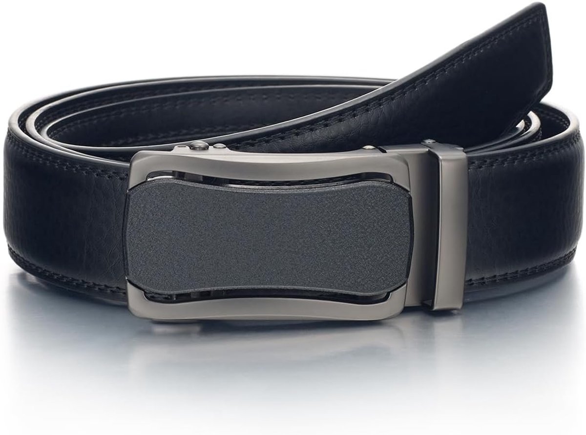 riem zonder gat met automatische gesp 3,5 cm heren