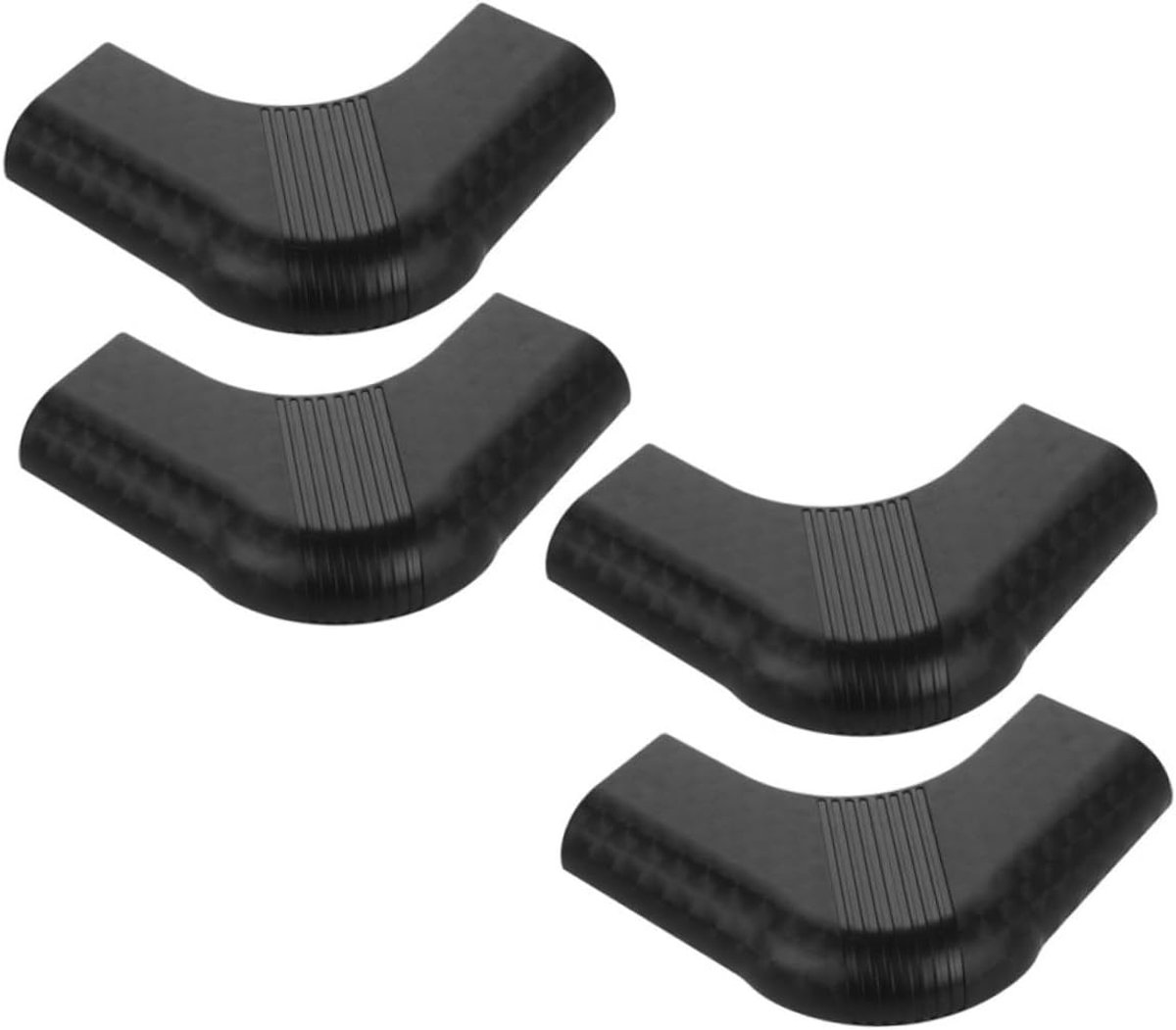 4 stuks visschubbenpatroon nylon hoekbeschermers voor biljarttafel, antislip, licht, veiligheid voor hoeken, biljartaccessoires voor speelkamer