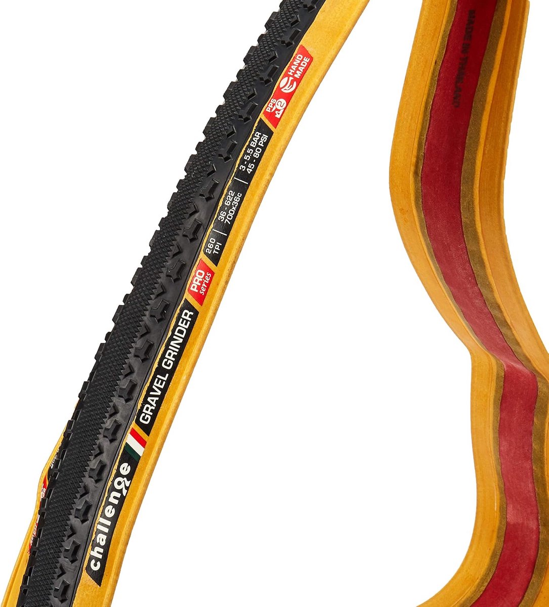 Gravelband Challenge Open Gravel Grinder Pro 700x36c - Superpoly - 260 tpi - Perfect voor avontuurlijke ritten - SnelShoppen