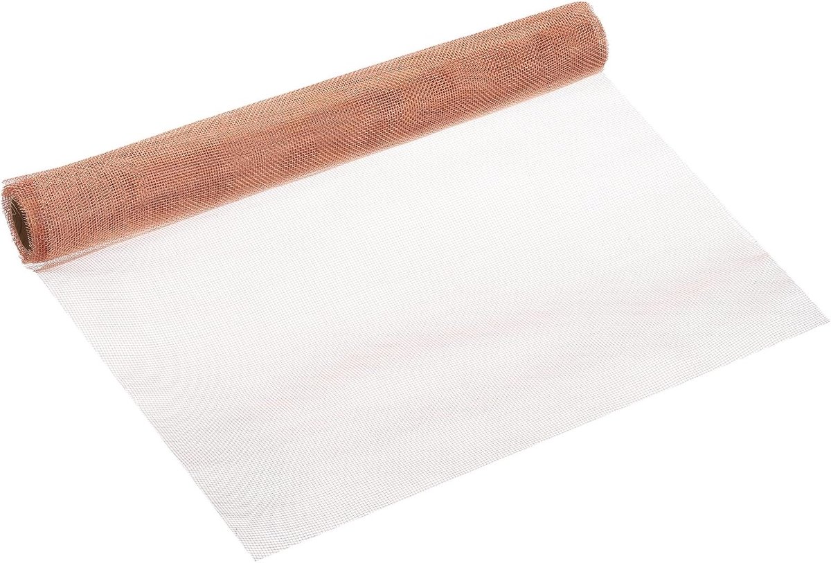 39,4 x 11,9 inch messing geweven draadgaasrol, 20 gaasfilters grof dicht gaas gaas metalen gaasscherm voor filtergaas venster beveiliging ventilatieafdekking filtratie dieren hek, paars