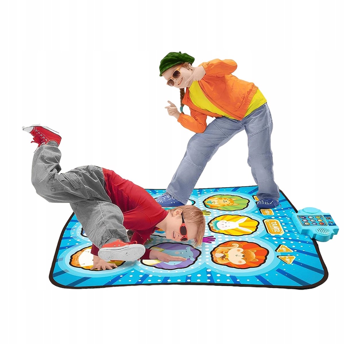 Muzikale Dansmat voor Kinderen - Interactief Speelplezier 103x87cm