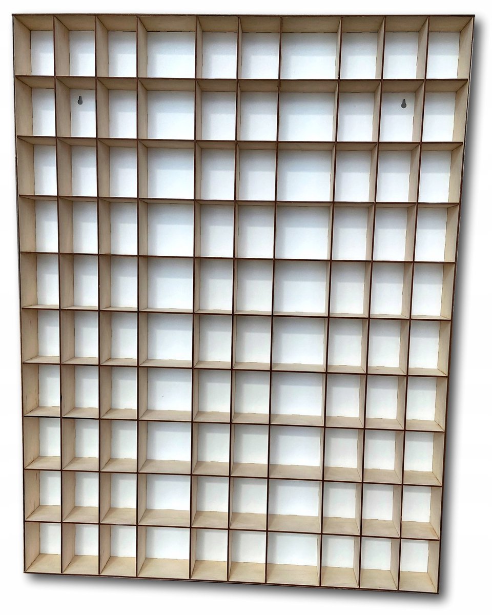 Houten Wandrek voor 100 Audiofiguren DeAgostini