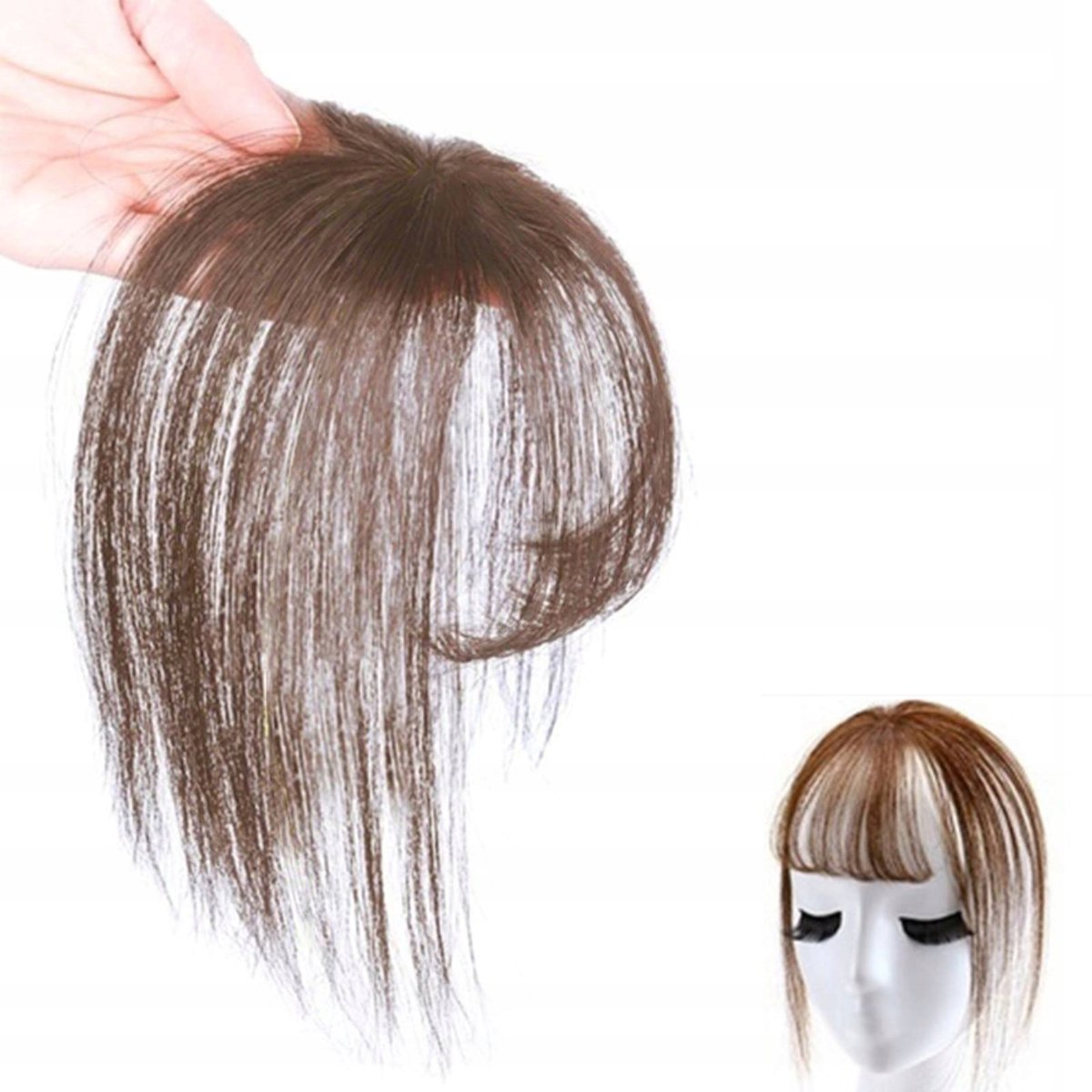 Synthetische Pony Clip-in Extensions - Natuurlijke Look