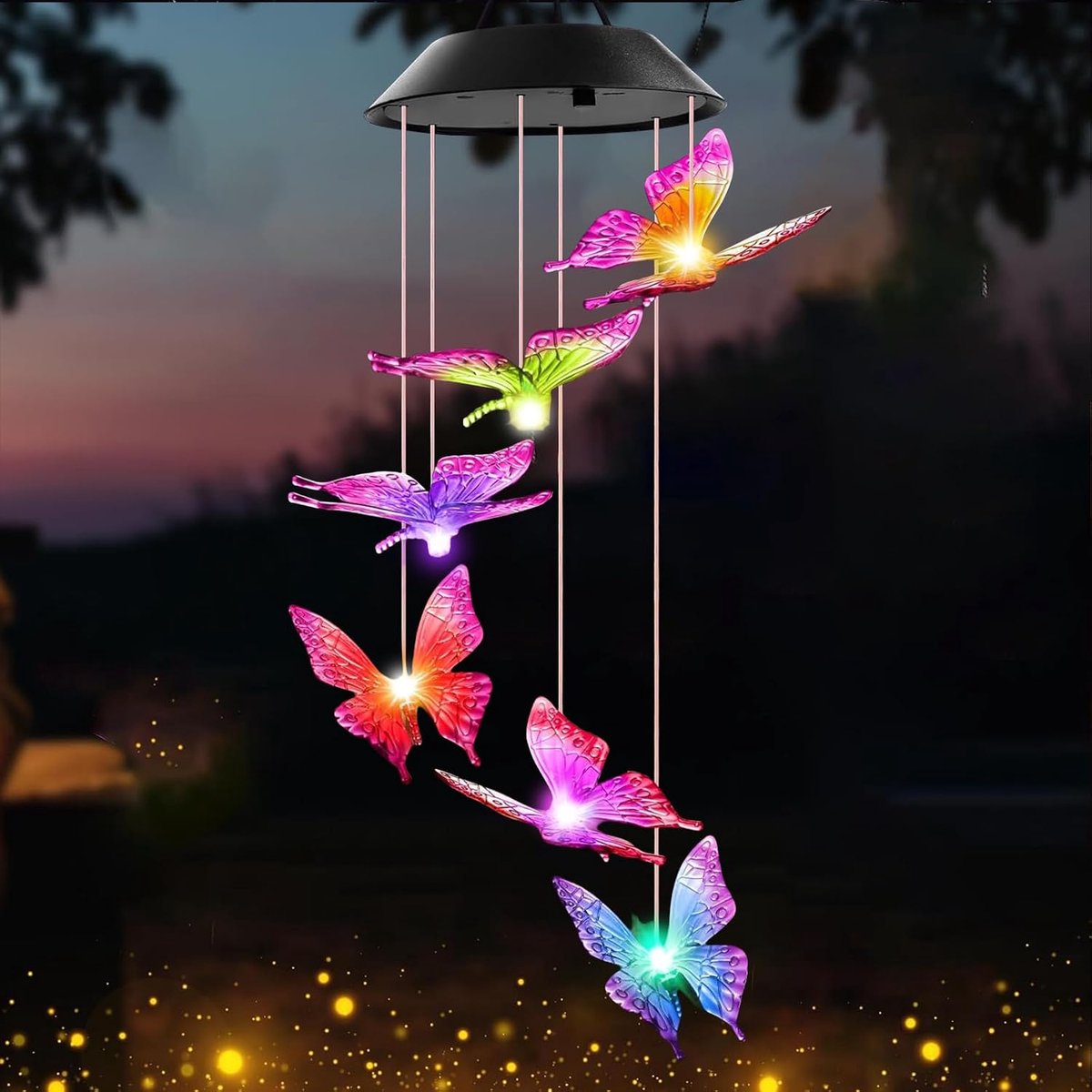 decoratie, led-windklokken, waterdicht, geschikt voor buitendecoratie, interieurdecoratie, Kerstmis, Halloween