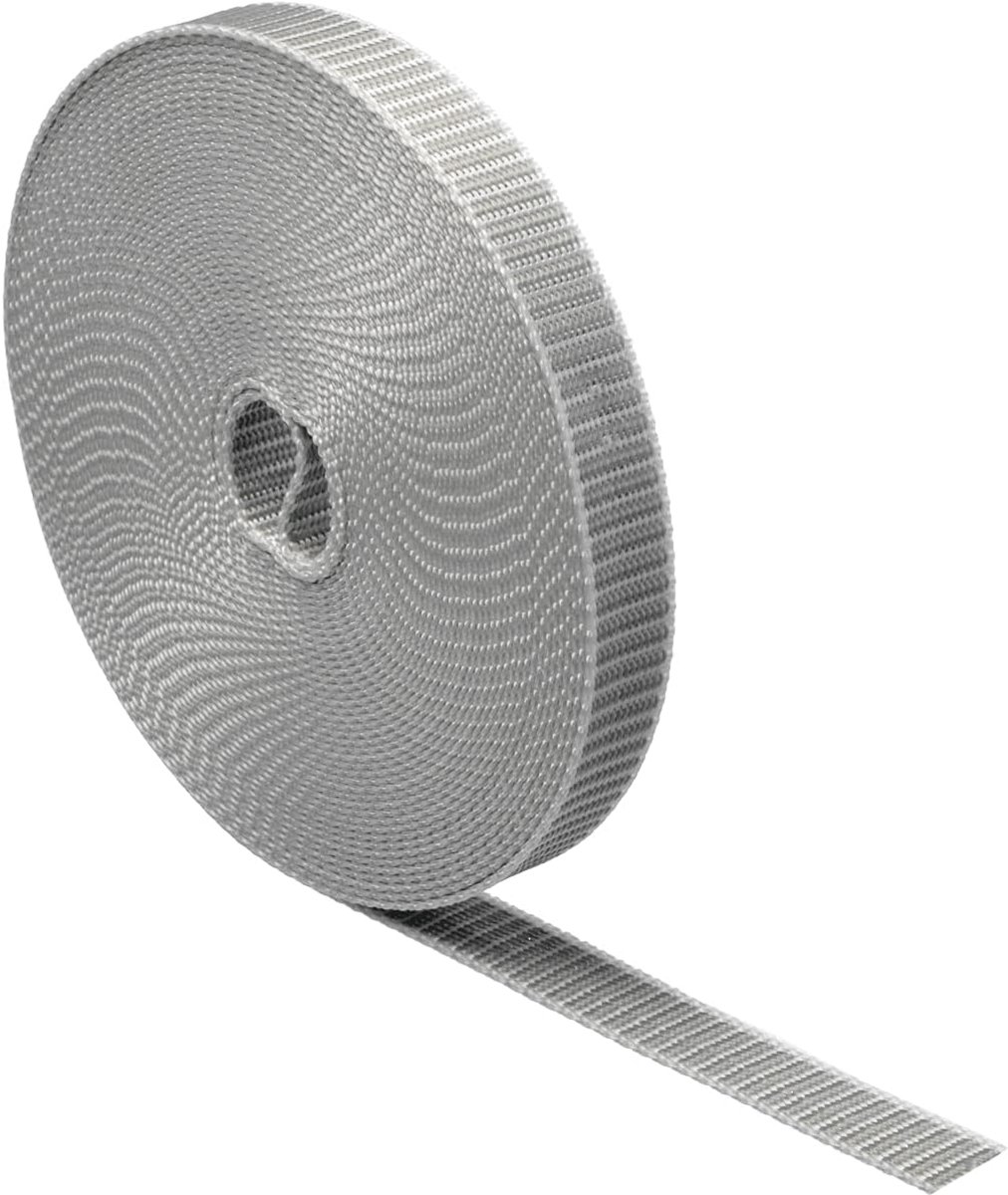 81202 rolluikriem 18 mm x 12 m rolluikriem, riem, rolluikband, grijs