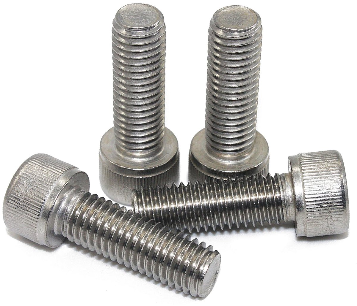100 stuks - cilinderbouten met binnenzeskant - M4 x 20 mm - DIN 912 - roestvrij staal A2 V2A | cilinderkopschroeven