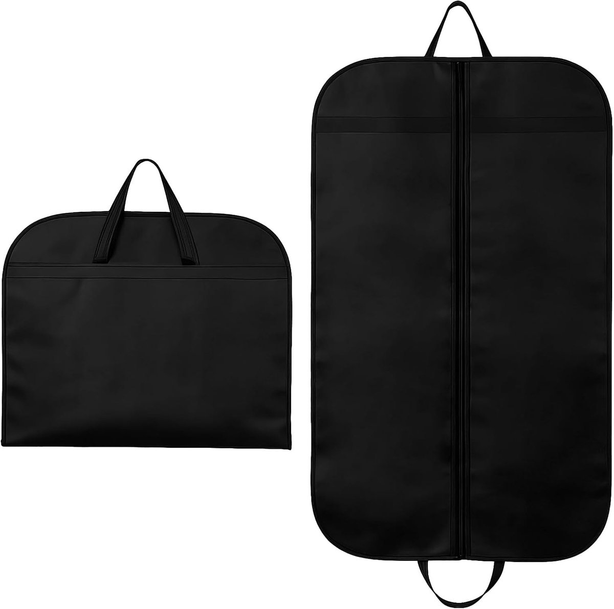 Kledingzak, 120 x 60 cm, voor pakken, colberts, overhemden, jassen, jeans, avondjurken, ideaal voor reizen en opslag, ademende kledinghoes met ritssluiting, beschermt tegen stof, vocht en andere