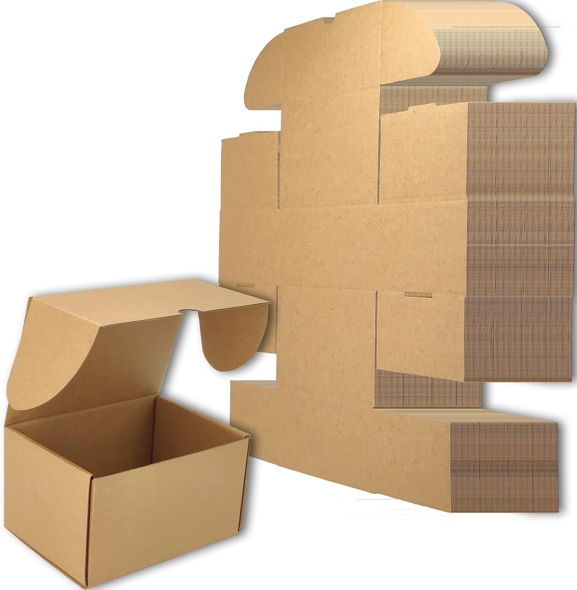 Postdozen, 300 x 230 x 150 mm, Bruine Verzendingskartonnen Dozen voor Verzending, Verzending, Verpakkingsdozen voor Kleine Bedrijven (pak van 15)