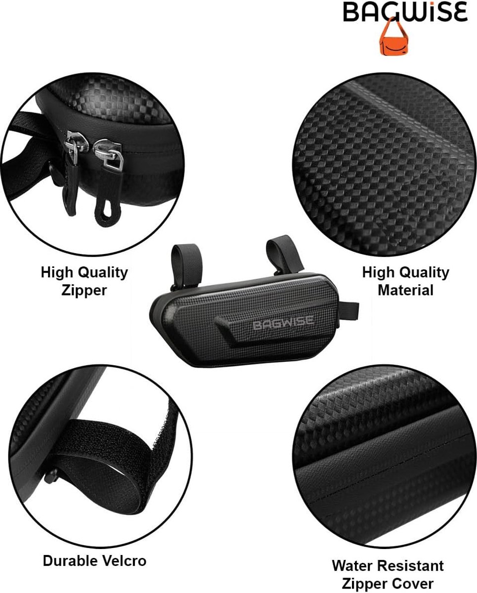 Fietstas Waterproof Heavy Duty - E-Bike Fat Cycle Bag - Compact - Ideaal voor je essentials - SnelShoppen